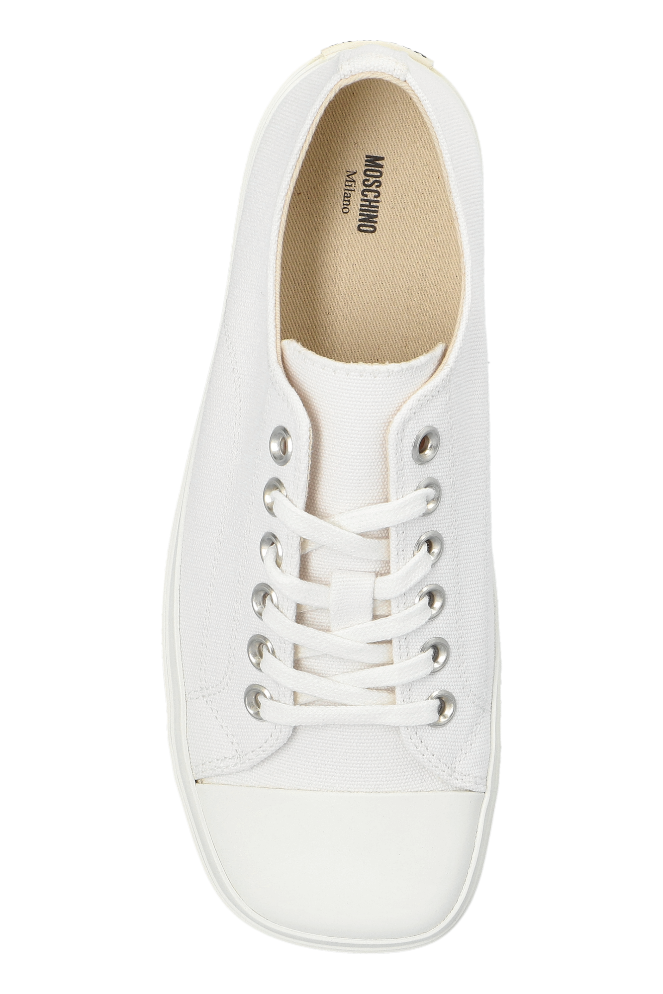 スニーカー MOSCHINO Women Sneakers MA15053G1MMW000A Moschino sneakers women MA15053G1MMW000A Black logo detail